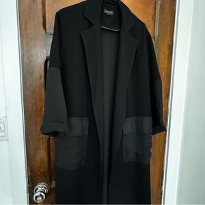 Topshop Black Women’s Topcoat